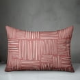 thumbnail image 3 of Creative Products Sketch Lines Pink 14 x 20 Indoor / Outdoor Pillow, 3 of 3