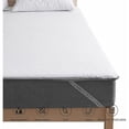 thumbnail image 2 of Cooling Gel Mattress Topper, Hypo-Allergenic Ventilated Design, Memory Foam for Back Pain Relief, CertiPUR-US Certified Queen Size Mattress Pad Cover, 2 of 5
