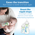 thumbnail image 3 of Dr. Brown's Options+ Wide-Neck Baby Bottle Nipple - Preemie, Slowest Flow - 6-Pack - 0m+, 3 of 10