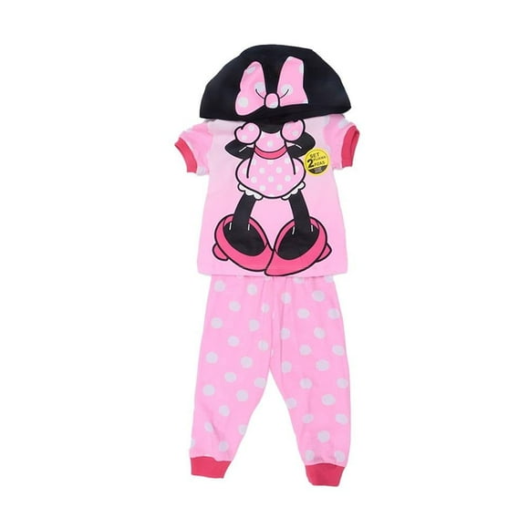 Pijama Minnie Niña 3 Estampado con Lunares Rosa