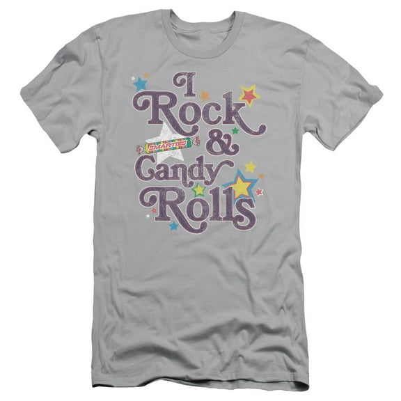 Smarties I Rock Adult 30/1 T-Shirt Silver