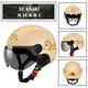 thumbnail image 5 of Casco de bicicleta eléctrica universal para hombre y mujer, protección solar de verano, medio casco, gorra de seguridad para motocicleta para las cuatro estaciones, 5 of 5