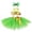R230/Green3, variant on Girls Dresses Girls Tropical Luau Party Dress With Skirt For Beach Bonfire Dance Performance And Theme Celebration 0-1 Years