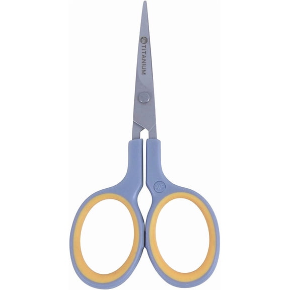 4" Sewing Titanium-Bonded Embroidery Scissors Curved (13865)