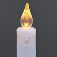 thumbnail image 4 of BalsaCircle 6 White 10" LED Taper Candles Lights Gold Candle Holders Wedding Party Centerpieces Decorations, 4 of 7