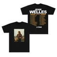 thumbnail image 2 of Jesse Welles Middle Tour T-Shirts Crewneck Tops Cosplay Women Men Fashion Short Sleeve Tee, 2 of 6