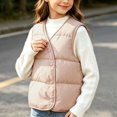 thumbnail image 4 of StSilkitty Boys Girls Puffer Vest Zip up Sleeveless V Neck Jacket Coat with Pockets Fall Winter Warm Outerwear, 4 of 9