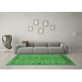 thumbnail image 3 of Ahgly Company Indoor Rectangle Oriental Emerald Green Industrial Area Rugs, 8' x 10', 3 of 4