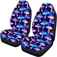 thumbnail image 5 of Uourmeti Car Seat Covers Anti-Slip Polyester, Compatible with SUV Seats Vehicle Seats, for Trucks Cars, Mushrooms Colorful, 5 of 10