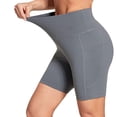 thumbnail image 4 of Ladies' Swimsuit Bottoms High Waist Boy Shorts Fitness Short Pants for Swimming and Beach Activity, 4 of 9