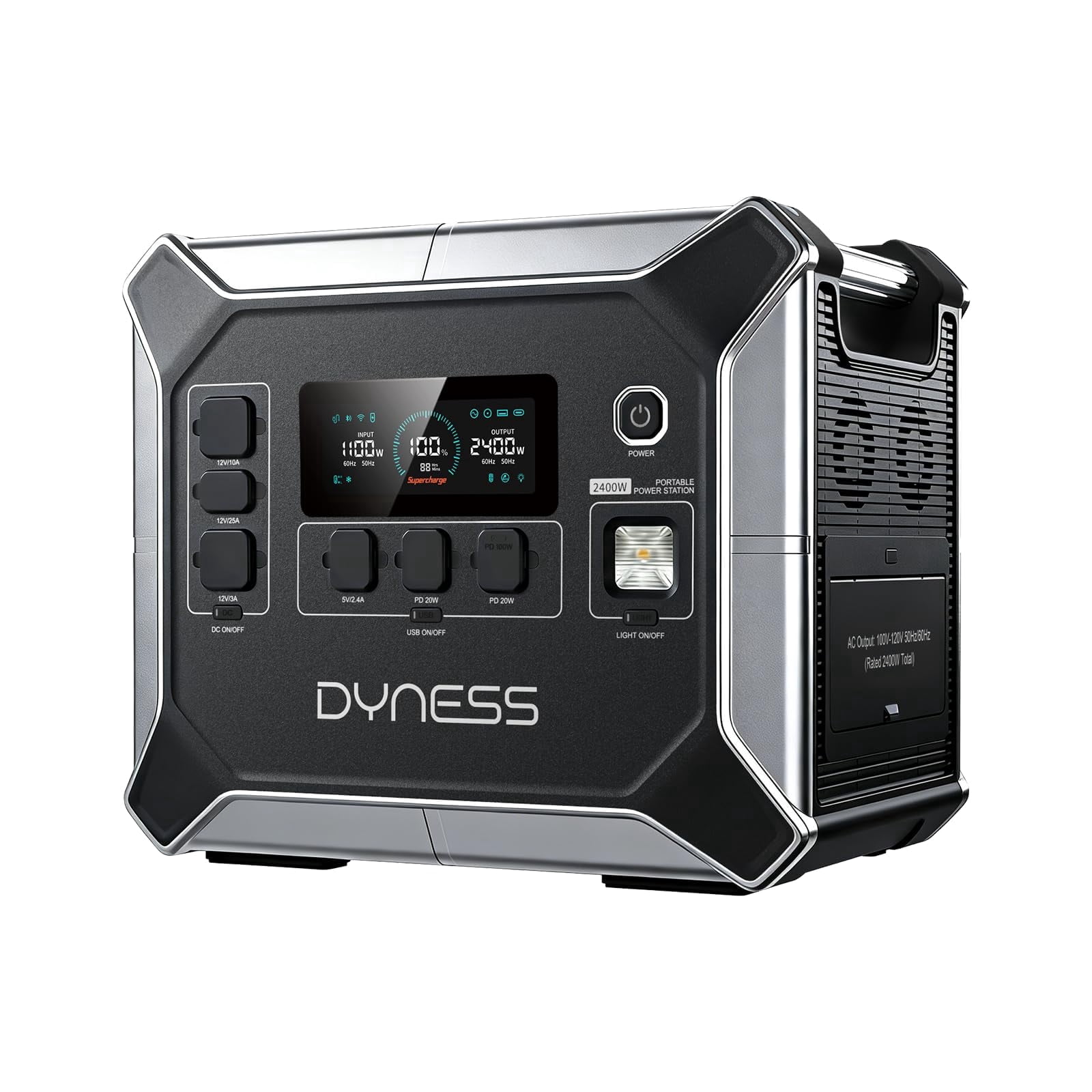 【未使用】Anker 757 Portable Power Station Anker 757 Power Station, 1500W Solar Generator, 1229Wh LiFePO4