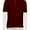 Burgundy, variant on AKA Men's Solid Polo Shirt Classic Fit - Pique Chambray Collar Comfortable Quality Black 5X