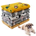 thumbnail image 1 of Pet Bed Blanket Thick: 2PCS Patterned Nonslip Puppy Throw Blanket Cat Pad Bed, 1 of 10