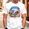 thumbnail image 5 of Artistic Delaware State Themes and Landmarks T-Shirt, Tee for History and Travel Lovers, 5 of 6