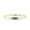 Green, variant on Square Cubic Zircon Small Women Ring Rose Gold Color Micro Paved Female Finger Ring Jewelry