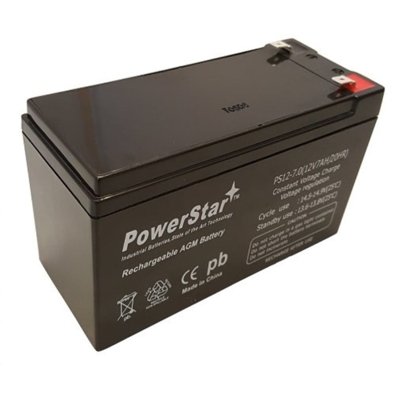 PowerStar 12V 7.0AH Replacement Battery for VERIZON FIOS ML712