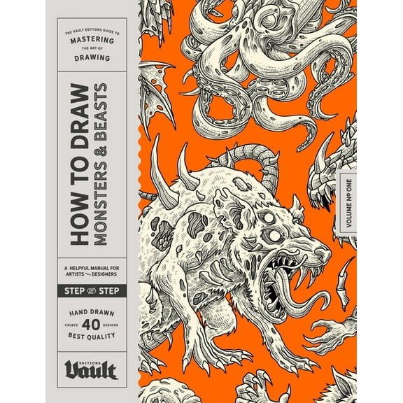 How to Draw Monsters & Beasts, (Paperback)