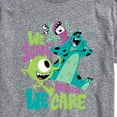 thumbnail image 3 of Monsters Inc - We Scare Because We Care - Men's Short Sleeve Graphic T-Shirt, 3 of 5