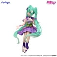 thumbnail image 4 of FuRyu - Hatsune Miku - Hatsune Miku Noodle Stopper Figure Flower Fairy Cosmos Purple Color Version, 4 of 5