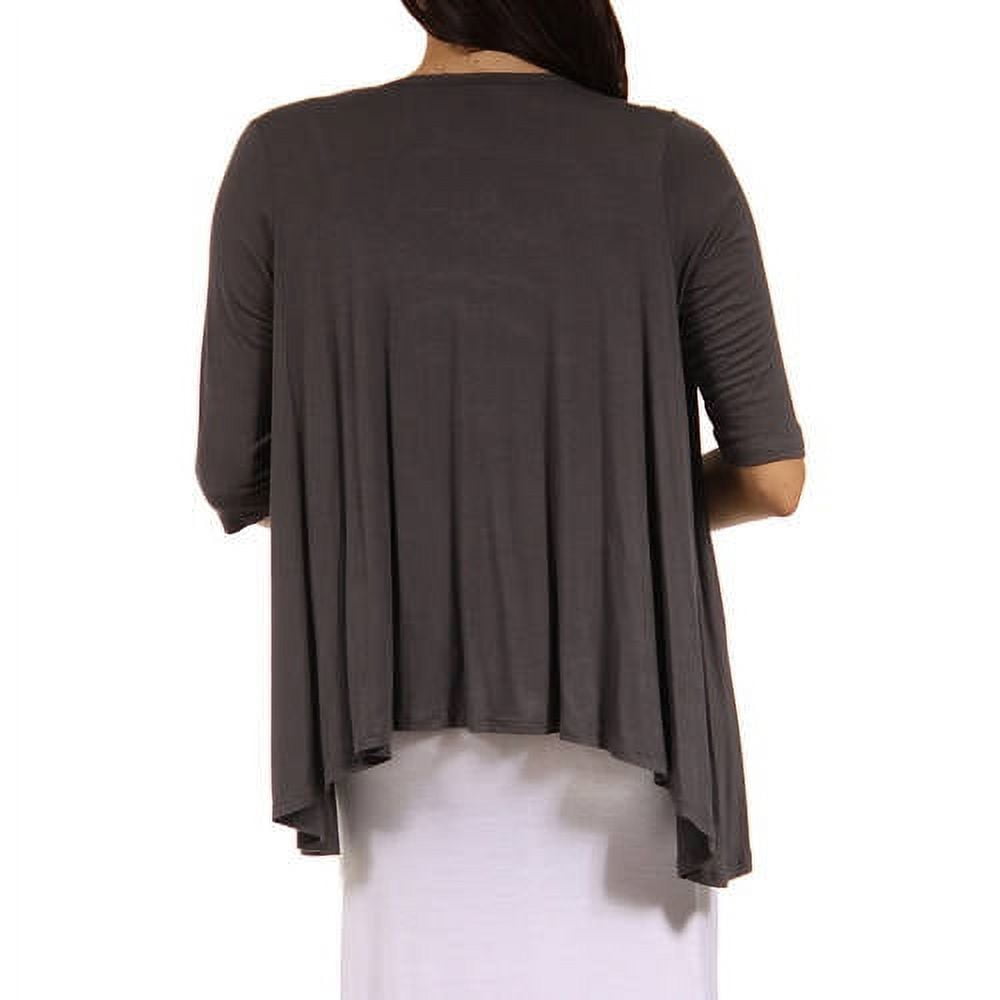 Women's Maternity 3/4-sleeve Open Shrug