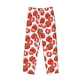 thumbnail image 4 of Goofa Hand Drawn Tomatoes Printed Soft Pajama Pants for Men, Wide Leg Comfy Casual Lounge Yoga Pants-Medium, 4 of 9