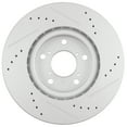 thumbnail image 2 of Brake Rotors,CCIYU Premium Performance Front Brake Rotor fit for 2009-2014 for Acura TL,2011-2014 for Honda Odyssey, 2 of 5