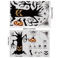 thumbnail image 4 of Decoración De Halloween Calcomanías Adhesivas De Pvc Casa Embrujada De Halloween Fantasma Esqueleto Murciélago Pegatinas Electrostáticas Para Vidrio De Ventana Inevent HA040377-01, 4 of 6