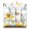 Sunflow, variant on Forest-Themed Meditation Seat Cushion - Cute Frog & Flower Pattern Square Pillow for Yoga, Cross-Legged Sitting, and Home Decor