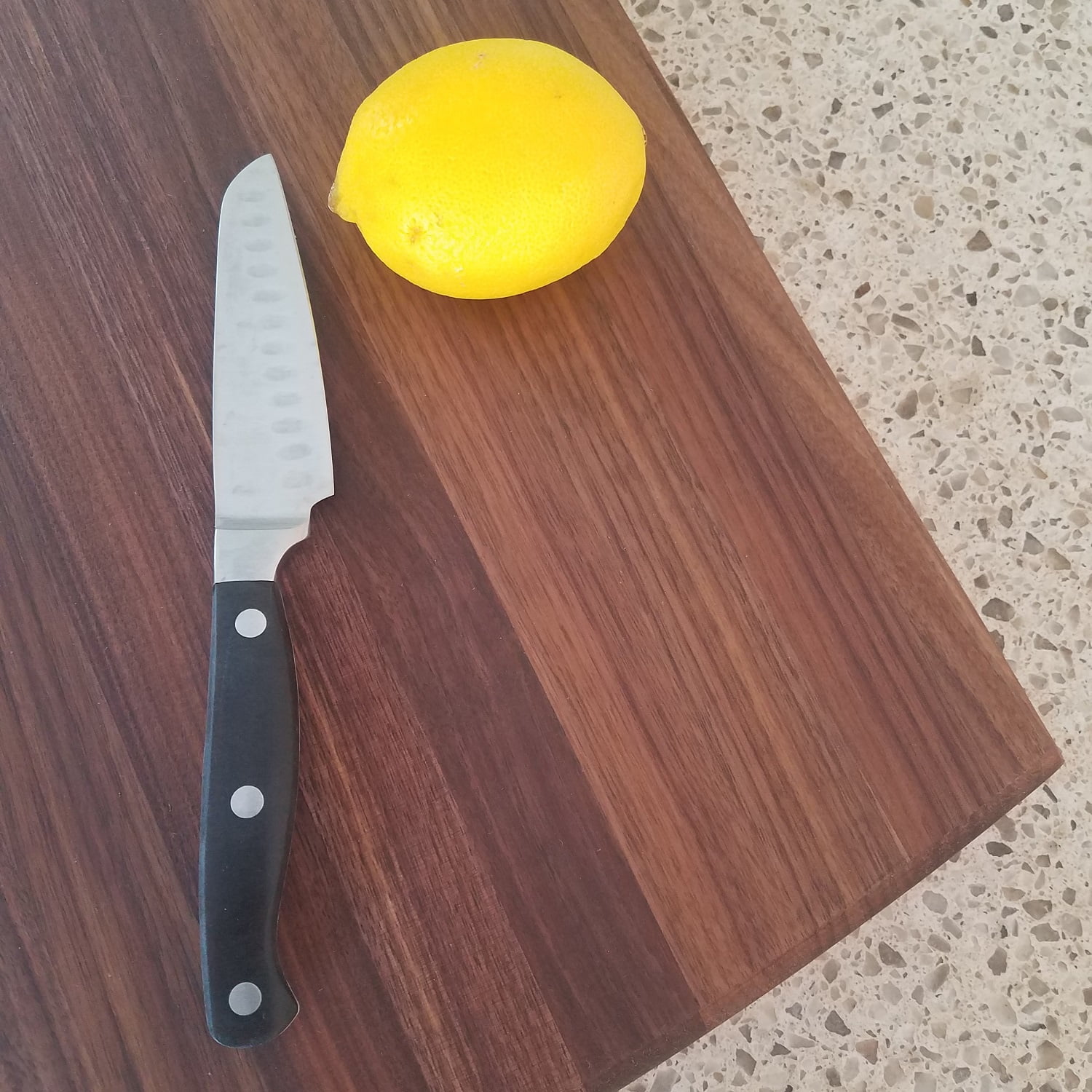 Black Walnut Butcher Block Cutting Board - 15\ x 20\ x 1 1\/2\