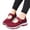 Red, variant on Women's Orthopedic Shoes Breathable Casual for Walking Everyday Comfortable Slip Durable Flat Sneakers with Hook Loop Closure Walking Nursing Mary Janes Sneaker Red 7 Wide