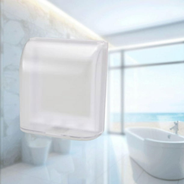 Cubierta de salida resistente a la intemperie BLESIY Caja de salida duradera Color Blanco Claro