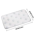 thumbnail image 3 of Aoznliie Cooling Mat for Dogs, Bandana Puppy Print Ice Silk Pet Cooling Mat for Summer, 18x24 inch Dog Cooling Pad for Indoor Floor, White, 3 of 9