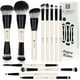 thumbnail image 1 of Kit de 12 Pinceles de Maquillaje Profesional - Brochas Doble Uso para Base y Contorno, Kabuki para Polvo - Ideal para Regalo (Color Negro), 1 of 7