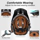 thumbnail image 5 of Casco KINGBIKE NTA-8776 MTB para bicicleta eléctrica y scooter eléctrico, talla M ajustable, 5 of 6