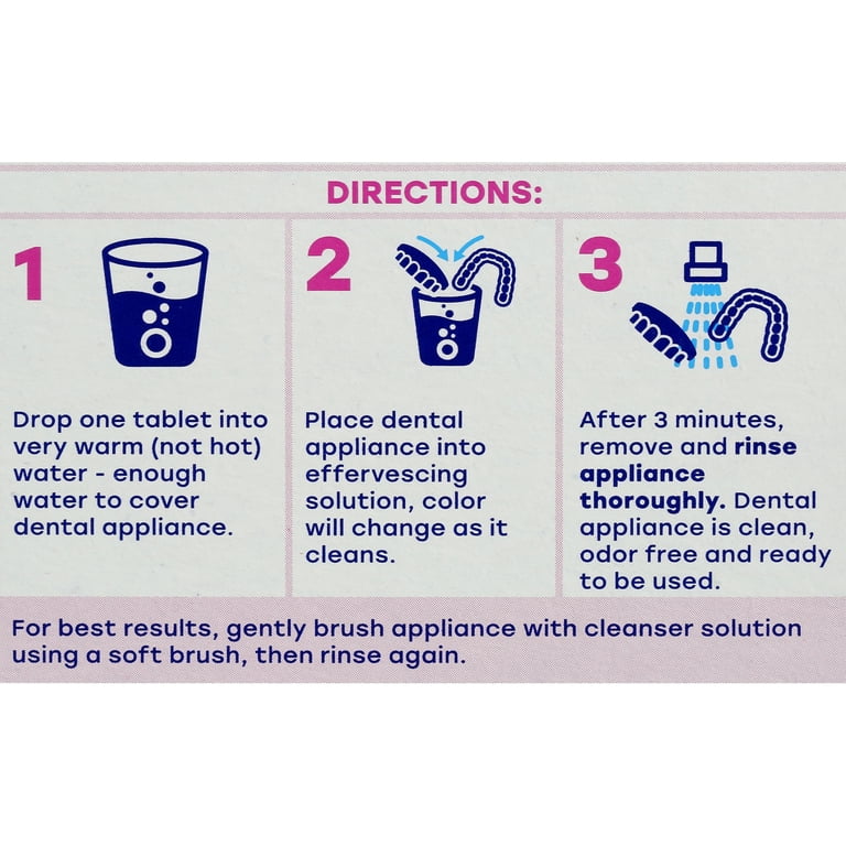 Efferdent Denture Cleaner Tablets, Mint, 252 Count photo 4