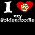 thumbnail image 3 of CafePress - I Heart My Goldendoodle Pajamas - Men's Dark Loose Fit Cotton Pajama Set, 3 of 7