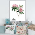 thumbnail image 2 of Ancient American Flora II 16 in x 32 in Framed Painting Canvas Art Print, by Designart, 2 of 5