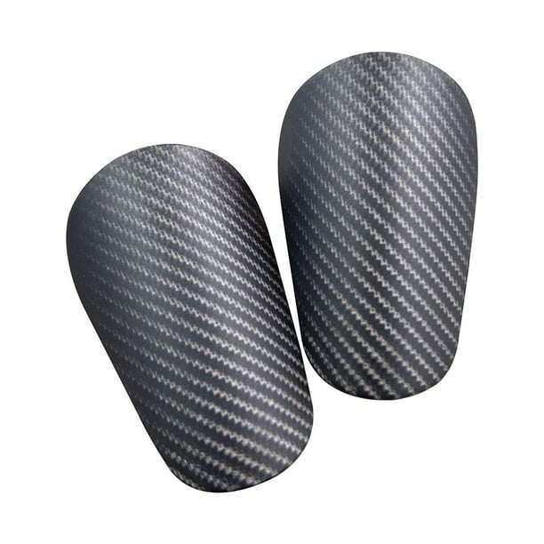 1 par de mini espinilleras de fútbol, equipo protector para entrenamiento de fútbol. Largo 10cmx6cm