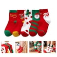 thumbnail image 3 of 5 pares calcetines de algodón para niño, 3 of 3
