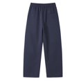 thumbnail image 4 of Afdoent Mens Casual Pants Men Draw Rope Design Loose Leisure Lazy Pants Comfort Style, 4 of 9