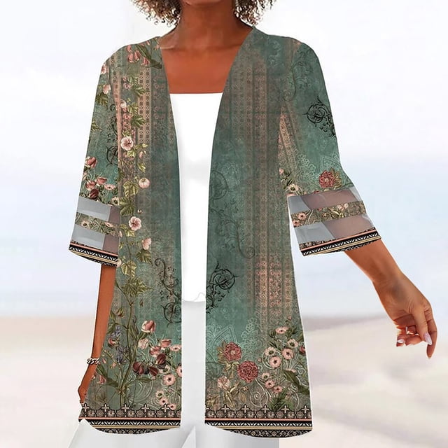 Nouveaux Hauts pour Femmes 2023 Grande Taille Mode Col Rond Décontracté Manches Longues Chandail Imprimé Hauts Blouse Chemise à Manches Longues pour Femmes
