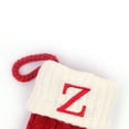 thumbnail image 2 of Calcetín de regalo de Navidad Lucakuins, letras iniciales patrón de copo de nieve de punto medias de dibujos animados contenedor de regalo de tela bolsa decorativa Lucakuins Festival, 2 of 4