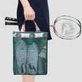 thumbnail image 2 of Sac de Plage Transparent Portable en Polyester Sac de Courses d'Été Utile pour le Camping, 2 of 7