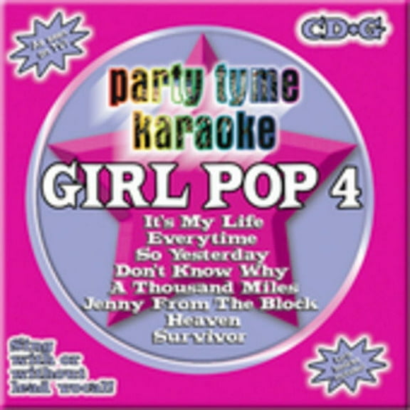 Party Tyme Karaoke: Girl Pop 4