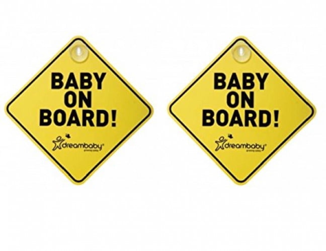 Dreambaby Baby on Board Sign