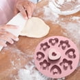 thumbnail image 5 of HOZVOMI Valentine's Day Heart Shape Chocolate Molds, Non-Stick Kitchen Baking Pans Ice Cube Trays for Making Cake Candy Gumdrop Jelly Muffin Cupcake, 5 of 7