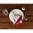 thumbnail image 3 of Vargottam Collection de Luxe Linge de Table Décor Serviette en Coton Tissu Imprimé Serviettes Réutilisables Ensemble de 4, 20 X 20 - Hiver Noël Cerf, 3 of 6