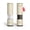 Almond Beige-Set of two manual grinders, variant on Berry Red Set of two manual grinders stainless steel salt and pepper spice mills