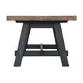 thumbnail image 4 of Alaterre Furniture Adam 3-Piece Solid Wood Living Room Table Set with 42 in. Coffee Table, 4 of 9