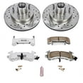 thumbnail image 3 of PowerStop Front Z26 Street Warrior Carbon-Fiber Ceramic Brake Pad and Drilled and Slotted Rotor Kit Fits: CHEVROLET GMC ISUZU Select Models K1985-26, 3 of 9